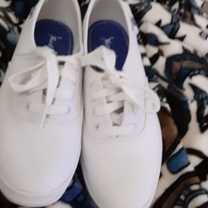 Keds white canvas
